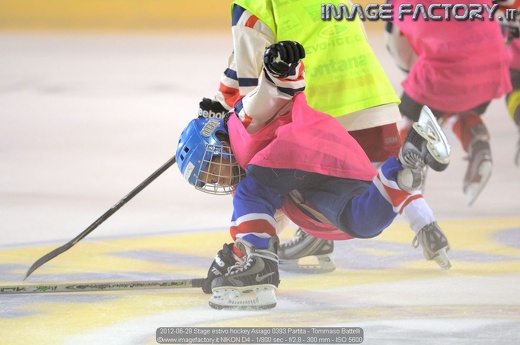 2012-06-29 Stage estivo hockey Asiago 0393 Partita - Tommaso Battelli